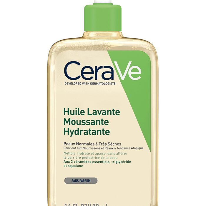 CERAVE HUILE LAVANTE NETTOYANTE HYDRATANTE 473ML