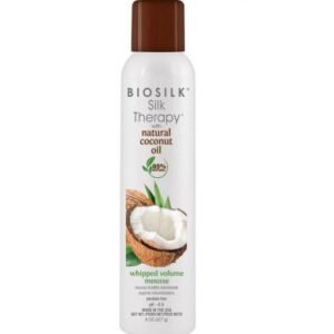 BIOSILK SILK THERAPY ORGANIC COCONUT OIL WHIPPED VOLUME MOUSSE