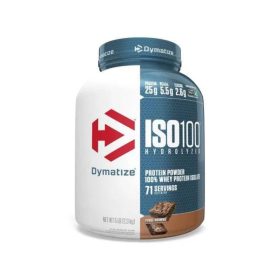 DYMATIZE ISO 100 FUDGE BROWNIE  2.3 KG<span class="format-sus"><b>Format :</b>2.3 KG</span>