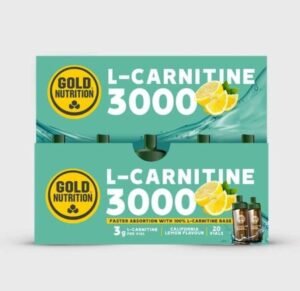 GOLD NUTRITION  GOLD L-CARNITINE LIQUIDE 3000 MG (20 AMPOULES)  - CITRON