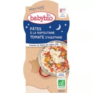 BABYBIO BOL BONNE NUIT PATES NAPOLITAINES 2x200G