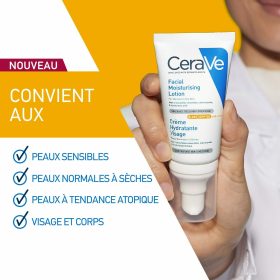 CeraVe Crème Hydratante SPF50 52 ml | LABELPARA.MA