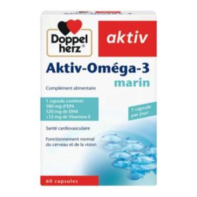 DOPPELHERZ AKTIV OMEGA 3 MARIN