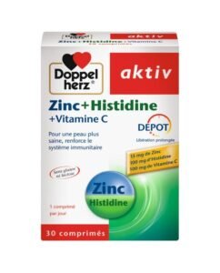 DOPPELHERZ ZINC HISTIDINE VITC 30COMP
