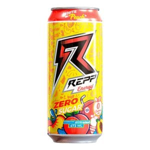 Raze Zero Sugar Energy White Peach 473mL