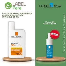 LA ROCHE-POSAY ANTHELIOS  UVMUNE FLUIDE SPF50+ 50ML + HYALU B5 10 ML<span class="format-sus"><b>Format :</b>50 ml</span>