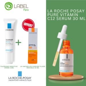 LA ROCHE POSAY PURE VITAMIN C12 SERUM 30 ML + CADEAUX OFFERTS