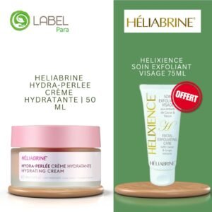 HELIABRINE HYDRA-PERLEE crème hydratante | 50 ml + HELIABRINE HELIXIENCE SOIN EXFOLIANT VISAGE 75ML