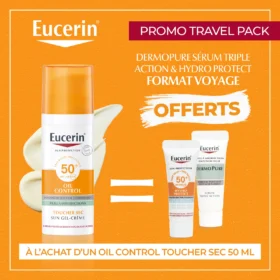 EUCERIN ÉCRAN GEL-CRÈME OIL CONTROL TOUCHER SEC SPF 50 50 ML