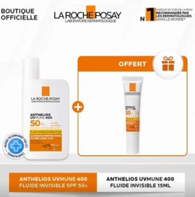 LA ROCHE-POSAY ANTHELIOS  UVMUNE FLUIDE SPF50+ 50ML + FORMAT VOYAGE<span class="format-sus"><b>Format :</b>50 ml</span>