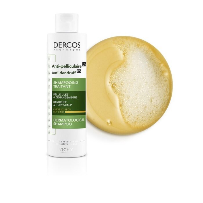 Dercos Shampooing Antipelliculaire Cheveux Secs 200 ml | LABELPARA.MA