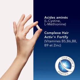 Forcapil® Fortifiant, Cheveux et Ongles - Lot 3 mois + 1 mois offert [ LABELPARA.MA