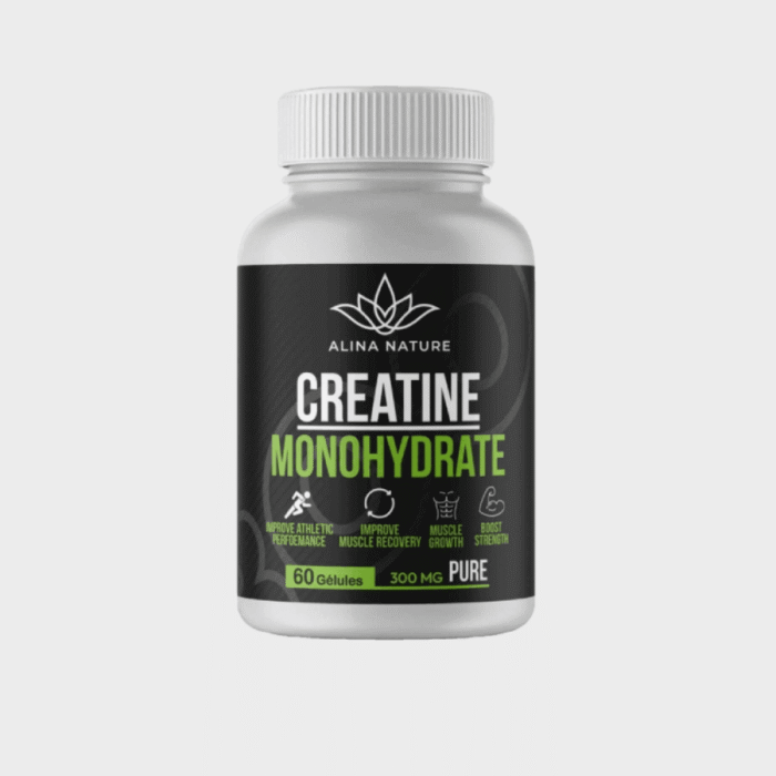 Alina Nature Creatine Monohydrate 300mg 60 Gelules