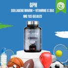 GPH COLLAGENE MARIN + VITAMINE C 350 MG 180 GELULES LABELPARA.MA