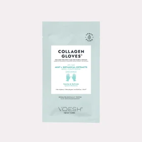 VOESH NEW YORK Collagen Gloves with Mint + Botanical Extracts 16 ml