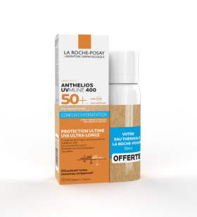 La Roche Posay Anthelios Crème Fondante UVMUNE 400 50ml + Eau Thermale 50ml Offerte<span class="format-sus"><b>Format :</b>50 ml</span>