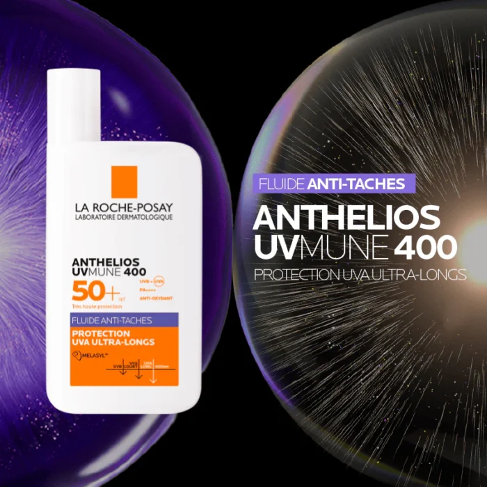 La Roche Posay Anthelios UVMUNE 400 Fluide Anti-taches SPF 50+ LABELPARA.MA 3