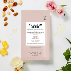 VOESH NEW YORK Collagen Socks Argan Oil + Floral Extracts 16 ml