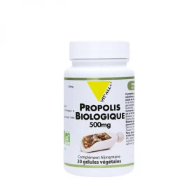 VITALL+ PROPOLIS BIOLOGIQUE 30 GELULES 500MG <span class="format-sus"><b>Format :</b> 30 gélules</span>