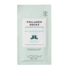 VOESH NEW YORK Collagen Socks with Mint + Botanical Extracts 16 ml