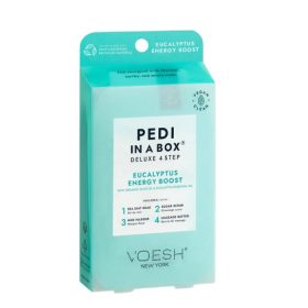 VOESH NEW YORK Pedi in a Box Deluxe 4 Step Eucalyptus Energy Boost