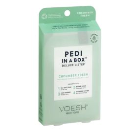 VOESH NEW YORK Pedi in a Box Deluxe 4 Step Cucumber Fresh
