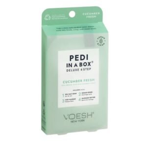 VOESH NEW YORK Pedi in a Box Deluxe 4 Step Cucumber Fresh
