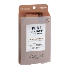 VOESH NEW YORK Pedi in a Box Deluxe 4 Step Chocolate Love