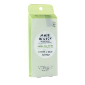VOESH NEW YORK Mani in a Box Deluxe 3 Step Green Tea Detox