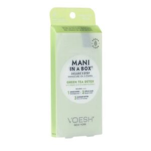 VOESH NEW YORK Mani in a Box Deluxe 3 Step Green Tea Detox
