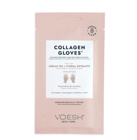 VOESH NEW YORK Collagen Gloves with Argan Oil + Floral Extracts 16 ml