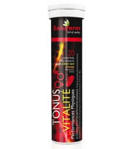 SOLUFORM TONUS – 20 COMPRIMÉS EFFERVESCENTS<span class="format-sus"><b>Format :</b>20 COMPRIMÉS</span>