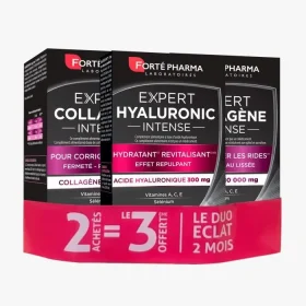 Forté Pharma – Expert Hyaluronique Intense 2+1<span class="format-sus"><b>Format :</b>90 gélules</span>
