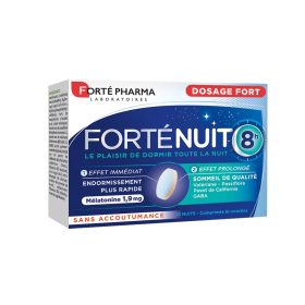 Forté Pharma – Forté Nuit 8H 30 comprimés<span class="format-sus"><b>Format :</b>30 comprimés</span>