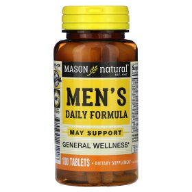 Mason Natural Men's Daily Formula<span class="format-sus"><b>Format :</b>100 comprimés</span>