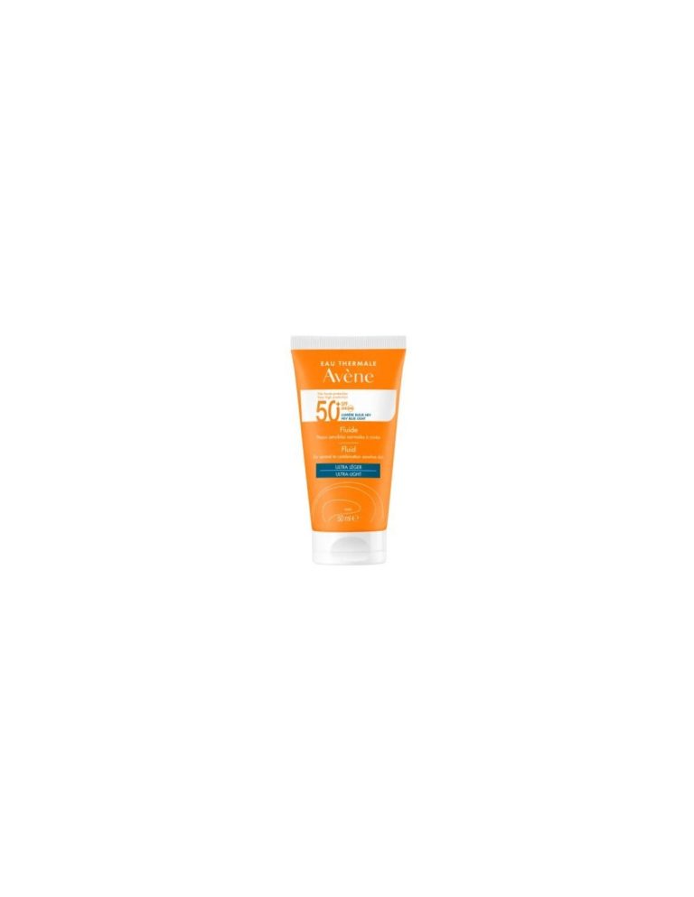 AVENE SOLAIRE FLUIDE SPF 50 ULTRA LEGER 50ML <span class="format-sus"><b>Format :</b> 50 ml</span>
