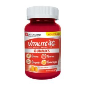 FORTE PHARMA VITALITE 4G GUMMIES GOUT ORANGE 60 GOMMES<span class="format-sus"><b>Format :</b>60 gommes</span>