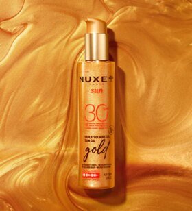 NUXE SUN Huile Solaire Or Haute Protection SPF30 150ML<span class="format-sus"><b>Format :</b>150 ml</span>