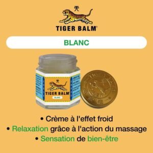 Tiger Balm - BAUME DU TIGRE Blanc