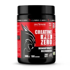 Eric Favre Pure Creatine 200 mesh - Créatine Pro Zero 300 G Naturel<span class="format-sus"><b>Format :</b>300 G</span>