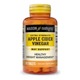 MASON NATURAL EXTRA STRENGTH APPLE CIDER VINEEGAR 100 COMPRIMES<span class="format-sus"><b>Format :</b>100 comprimés</span>