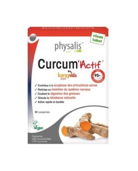PHYSALIS CURCUM ACTIF 30 COMPRIMES<span class="format-sus"><b>Format :</b>30 comprimés</span>