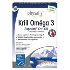 Physalis Krill Oméga 3 Superba Krill Oil – 30 Capsules<span class="format-sus"><b>Format :</b>30 gellules</span>