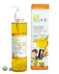 Olivie Baby Kids 250Ml - Huile d’olive extra vierge bio