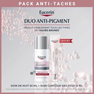 EUCERIN Pack Anti-Pigment : Soin de Nuit + Contour des Yeux 15ml Offert
