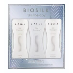 BIOSILK KIT SH+AP SHA+SER3*355Biosilk SILK THERAPY TRIO KIT (SHAMPOO 355ml+ CONDITIONER 355ml+ SERUM 355ml)
